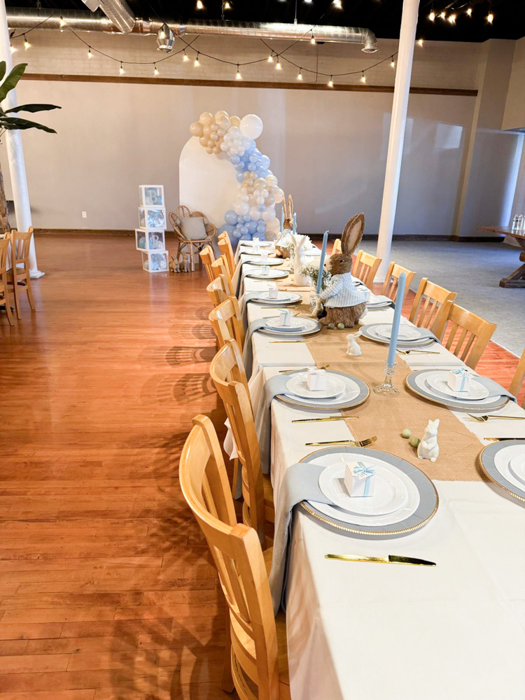 Catering services for a Baby Shower event at Venue At Sombras